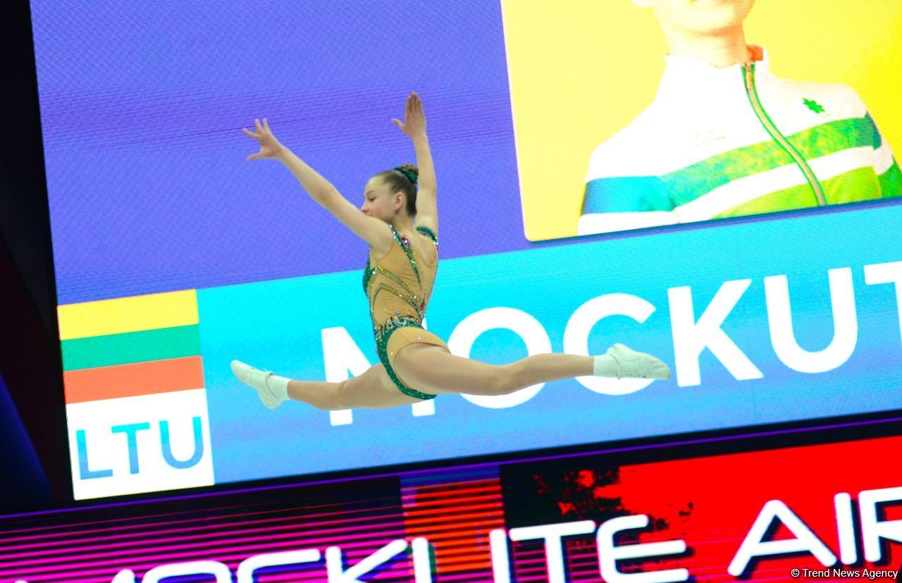 Best moments of first day of Aerobic Gymnastics World Age Group Competition in Baku (PHOTO)