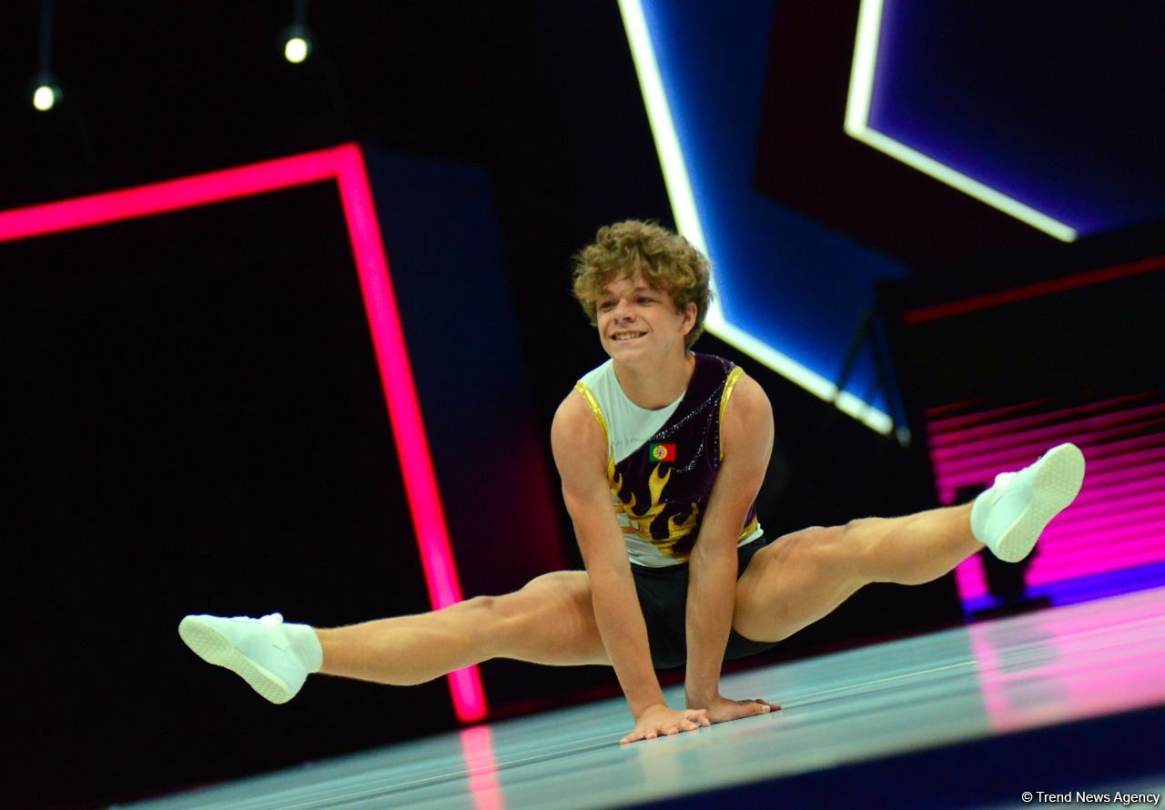 Best moments of first day of Aerobic Gymnastics World Age Group Competition in Baku (PHOTO)