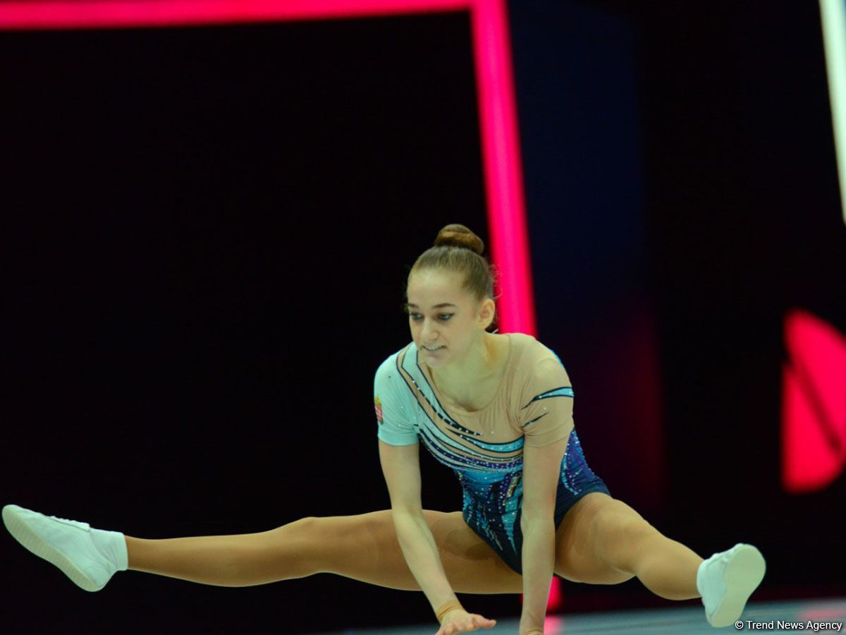 Best moments of first day of Aerobic Gymnastics World Age Group Competition in Baku (PHOTO)