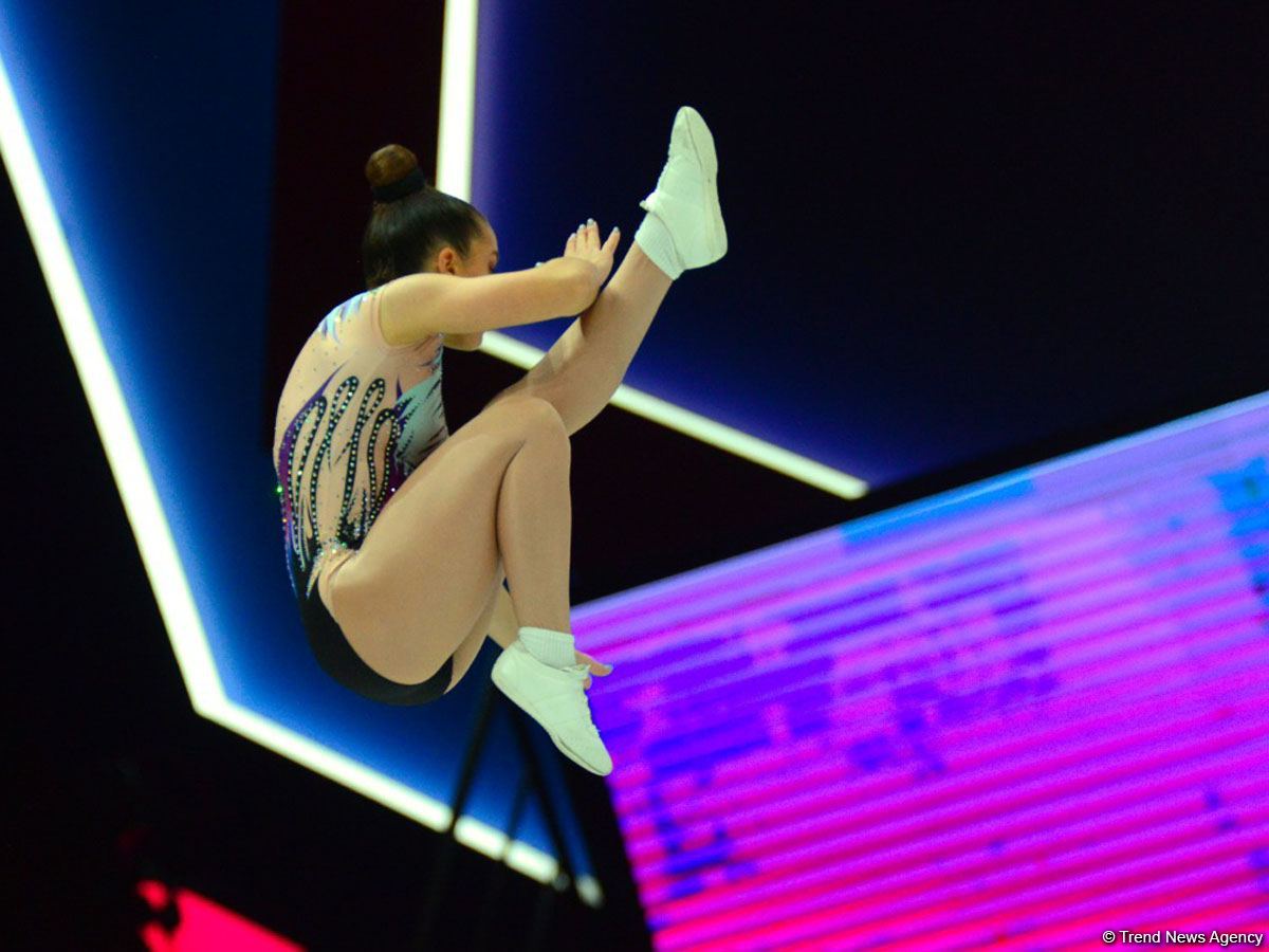 Best moments of first day of Aerobic Gymnastics World Age Group Competition in Baku (PHOTO)
