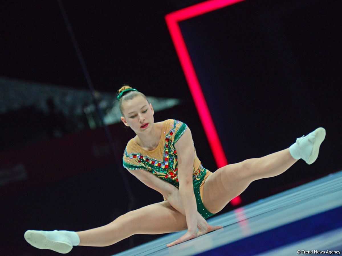 Best moments of first day of Aerobic Gymnastics World Age Group Competition in Baku (PHOTO)