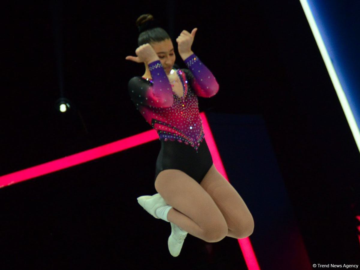 Best moments of first day of Aerobic Gymnastics World Age Group Competition in Baku (PHOTO)