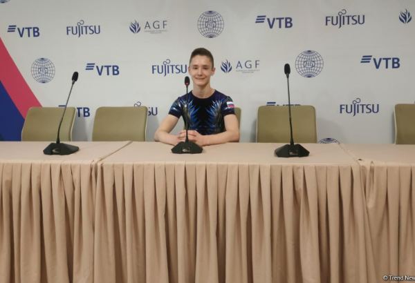 Hall of National Gymnastics Arena in Baku spacious, beautiful - Russian athlete