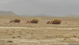 Минобороны Азербайджана проводит учебные курсы для ознакомления с поступившей на вооружение новой инженерной техникой (ФОТО)