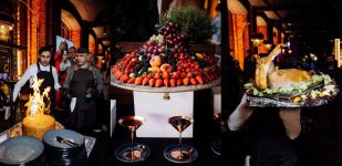 Очень вкусное pre-party  фестиваля "ЖАРА" в Москве с азербайджанскими блюдами -  запеченный ягненок, шах-плов, кутабы... (ФОТО)