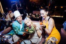 Очень вкусное pre-party  фестиваля "ЖАРА" в Москве с азербайджанскими блюдами -  запеченный ягненок, шах-плов, кутабы... (ФОТО)