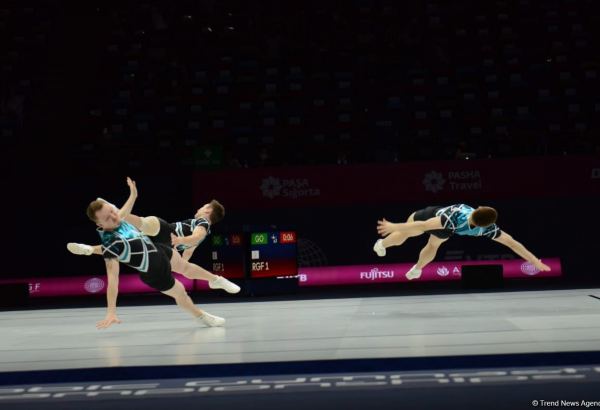 First day of 16th World Aerobic Gymnastics Championships kicks off in Baku (PHOTO)