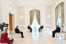 Президент Ильхам Алиев принял министра национального образования Турции (ФОТО/ВИДЕО)