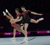 В Баку стартовал первый день 16-го чемпионата мира по аэробной гимнастике (ФОТО)