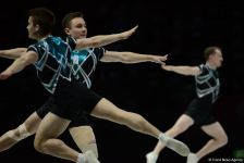 В Баку стартовал первый день 16-го чемпионата мира по аэробной гимнастике (ФОТО)
