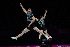 В Баку стартовал первый день 16-го чемпионата мира по аэробной гимнастике (ФОТО)