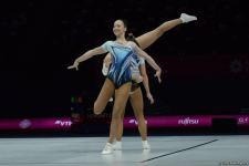 В Баку стартовал первый день 16-го чемпионата мира по аэробной гимнастике (ФОТО)