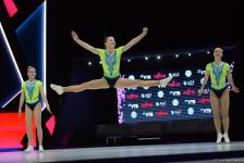 В Баку стартовал первый день 16-го чемпионата мира по аэробной гимнастике (ФОТО)