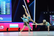 В Баку стартовал первый день 16-го чемпионата мира по аэробной гимнастике (ФОТО)