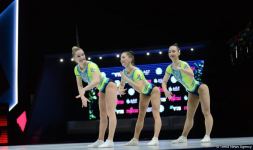 В Баку стартовал первый день 16-го чемпионата мира по аэробной гимнастике (ФОТО)