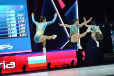 В Баку стартовал первый день 16-го чемпионата мира по аэробной гимнастике (ФОТО)