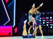 Best moments of first day of Aerobic Gymnastics World Championships in Baku (PHOTO)