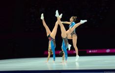 Best moments of first day of Aerobic Gymnastics World Championships in Baku (PHOTO)