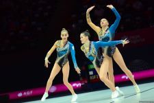 Best moments of first day of Aerobic Gymnastics World Championships in Baku (PHOTO)