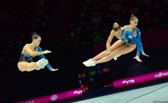 Best moments of first day of Aerobic Gymnastics World Championships in Baku (PHOTO)
