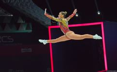 Best moments of first day of Aerobic Gymnastics World Championships in Baku (PHOTO)