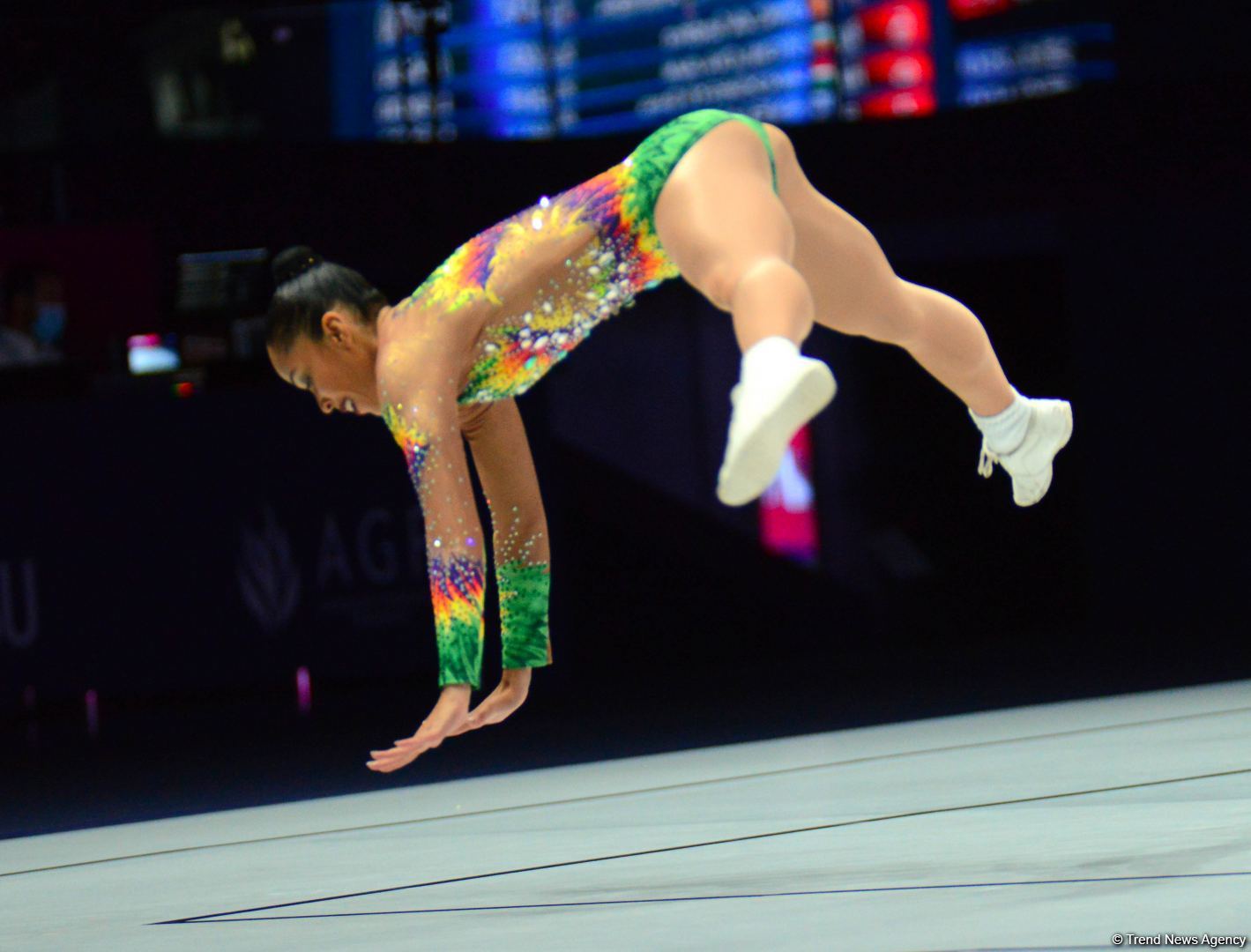 Best moments of first day of Aerobic Gymnastics World Championships in Baku (PHOTO)