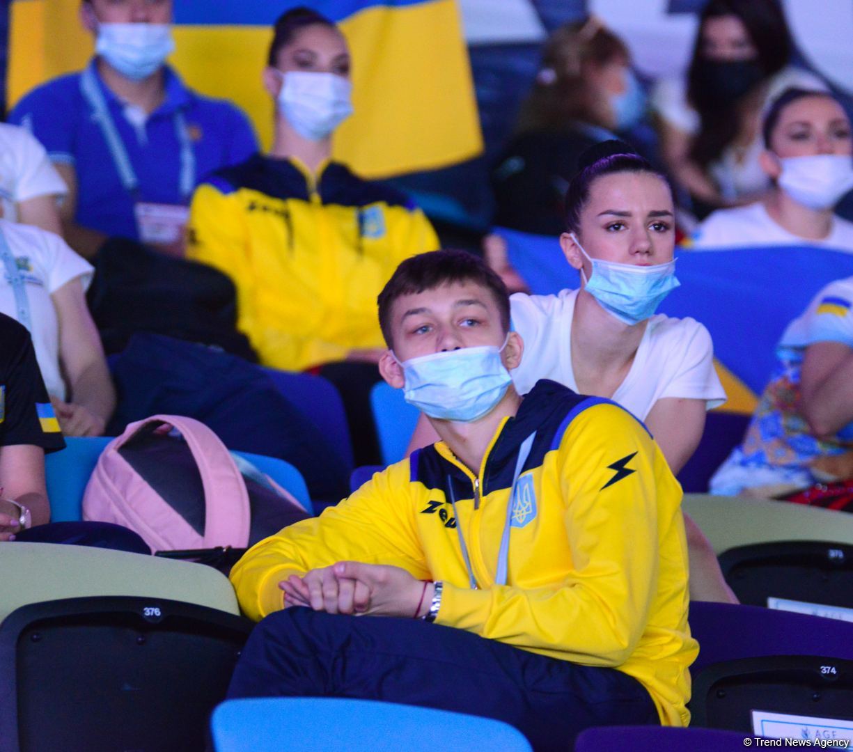 Best moments of first day of Aerobic Gymnastics World Championships in Baku (PHOTO)