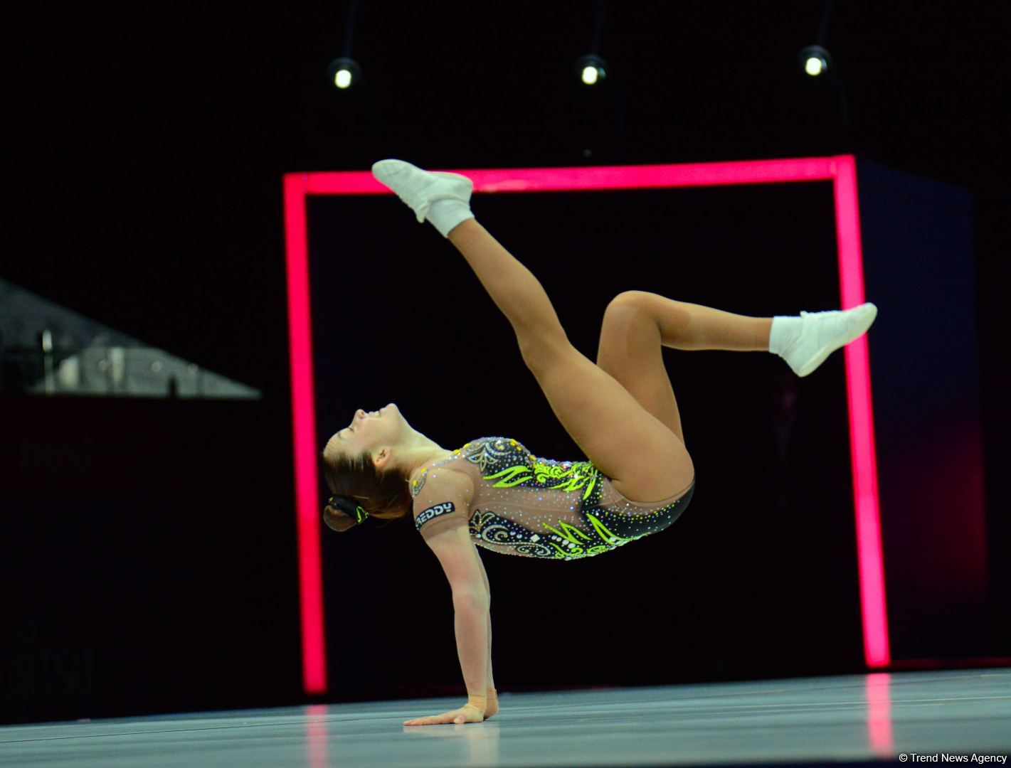 Best moments of first day of Aerobic Gymnastics World Championships in Baku (PHOTO)