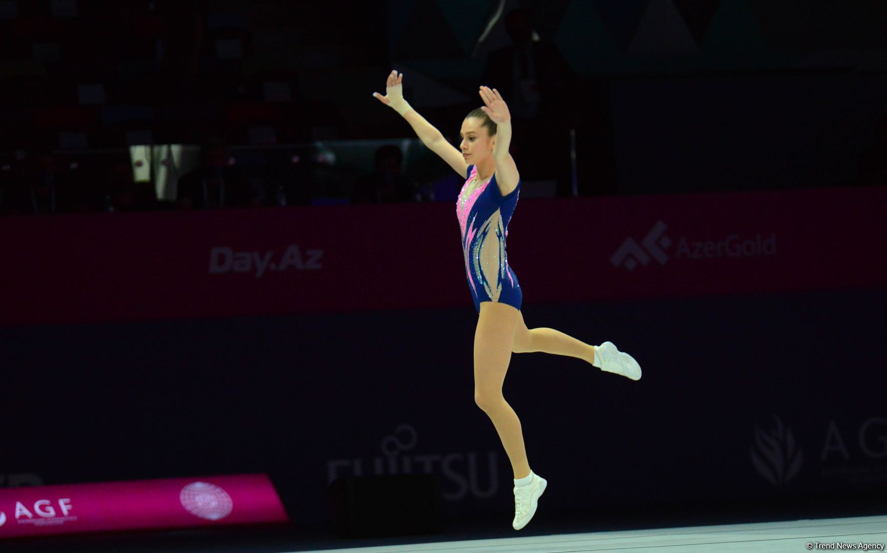 Best moments of first day of Aerobic Gymnastics World Championships in Baku (PHOTO)