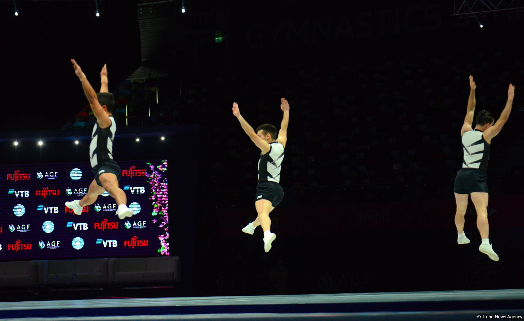 Best moments of first day of Aerobic Gymnastics World Championships in Baku (PHOTO)