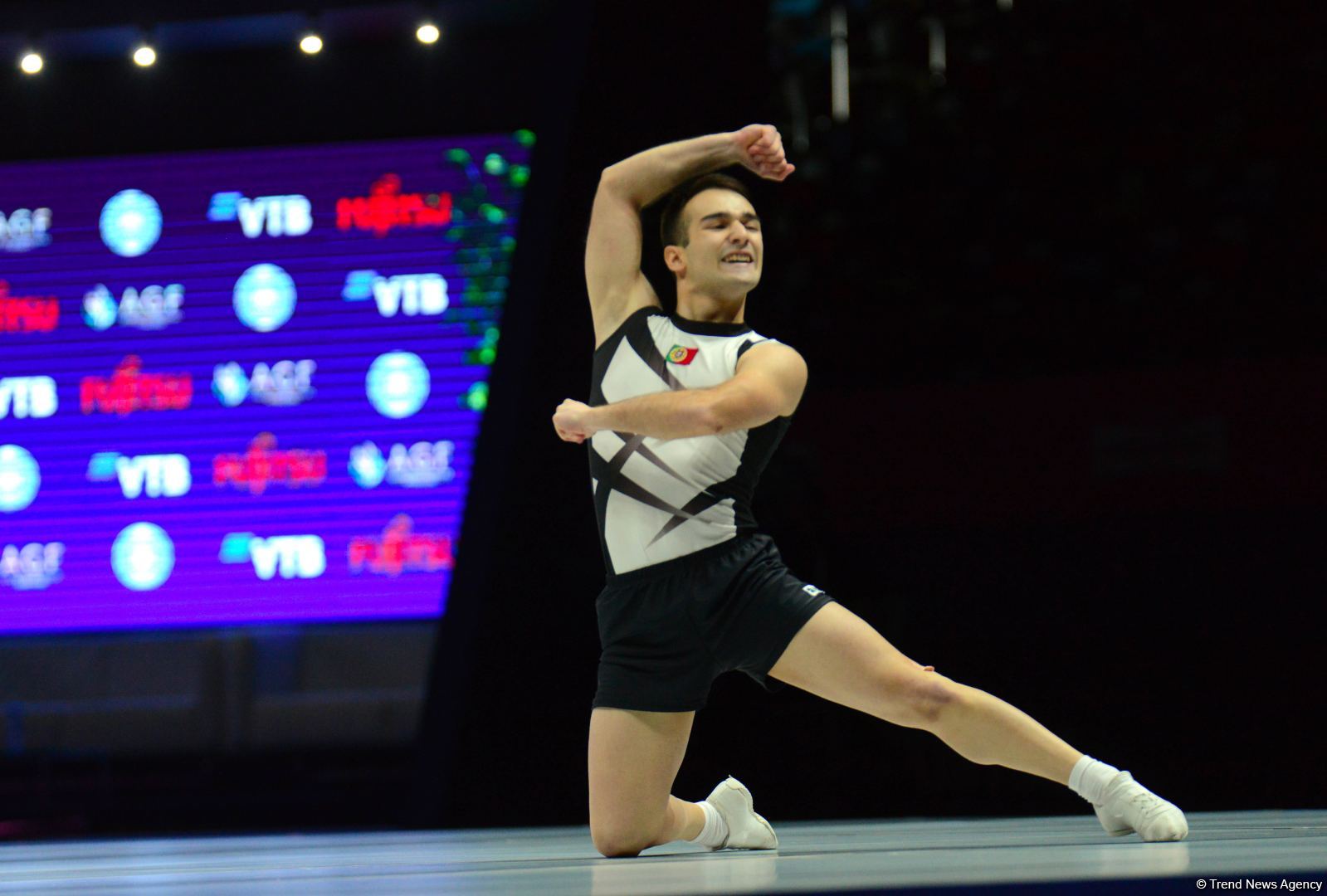 Best moments of first day of Aerobic Gymnastics World Championships in Baku (PHOTO)