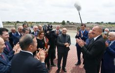 Президент Ильхам Алиев принял участие в церемонии, посвященной началу восстановления города Агдам (ФОТО/ВИДЕО)