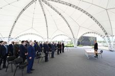 Президент Ильхам Алиев принял участие в церемонии, посвященной началу восстановления города Агдам (ФОТО/ВИДЕО)