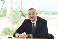Президент Ильхам Алиев принял участие в церемонии, посвященной началу восстановления города Агдам (ФОТО/ВИДЕО)