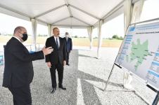 Azerbaijani president attends groundbreaking ceremony for Aghdam Industry Park (PHOTO)