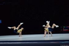 Final competition of 16th World Aerobic Gymnastics Championships kicks off in Baku (PHOTO)