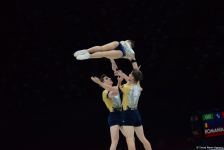 Final competition of 16th World Aerobic Gymnastics Championships kicks off in Baku (PHOTO)