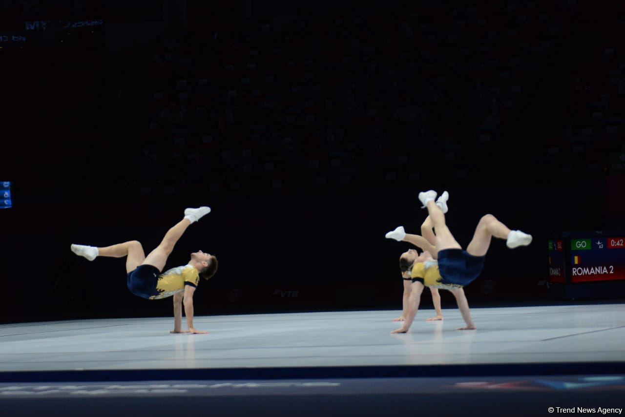Final competition of 16th World Aerobic Gymnastics Championships kicks off in Baku (PHOTO)