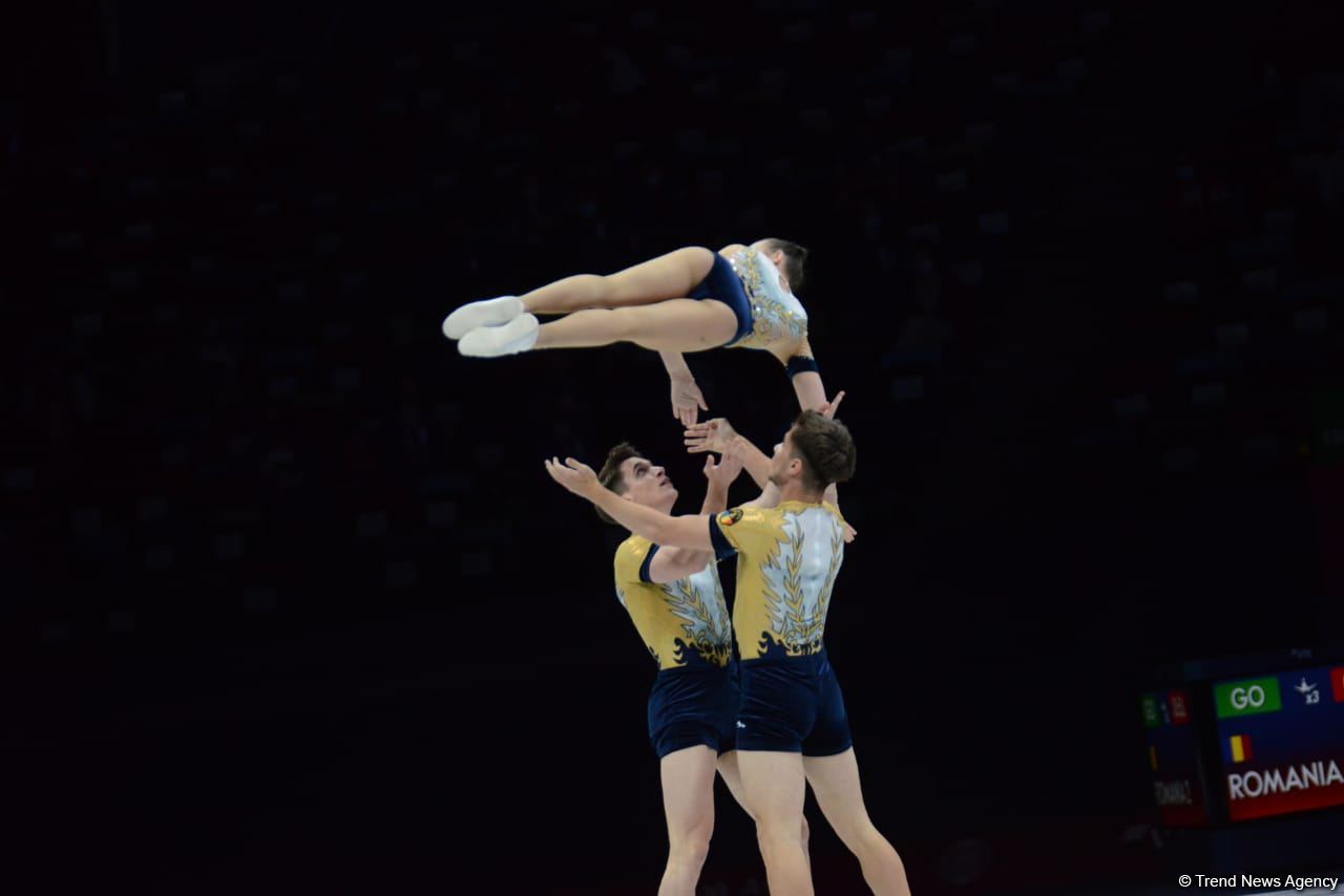 Final competition of 16th World Aerobic Gymnastics Championships kicks off in Baku (PHOTO)
