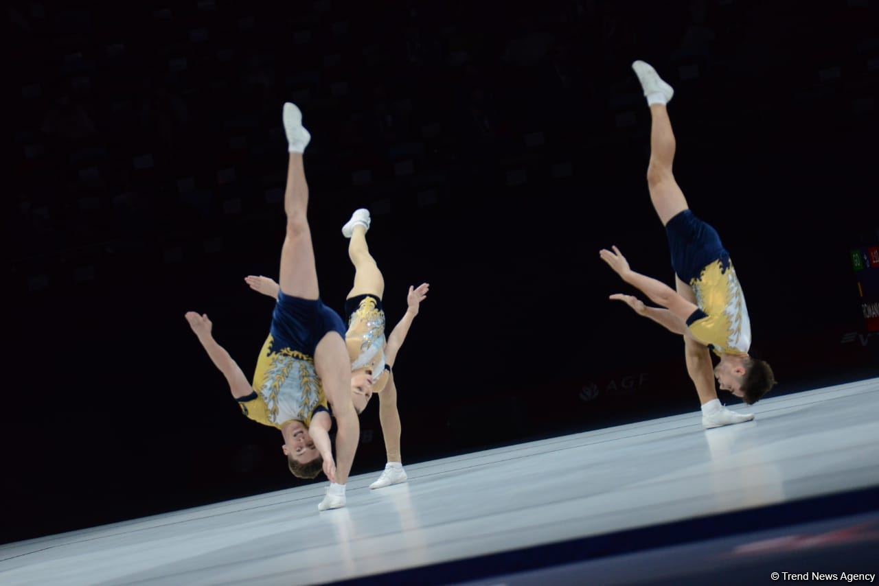 Final competition of 16th World Aerobic Gymnastics Championships kicks off in Baku (PHOTO)