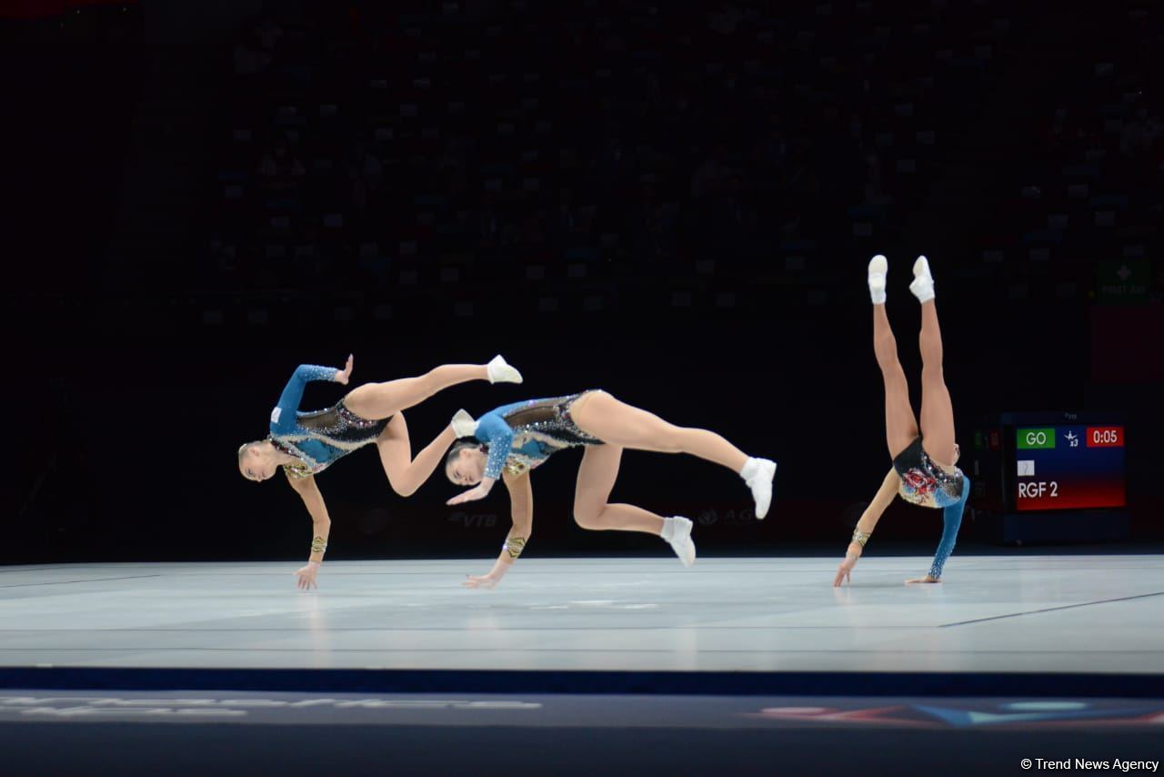 Final competition of 16th World Aerobic Gymnastics Championships kicks off in Baku (PHOTO)