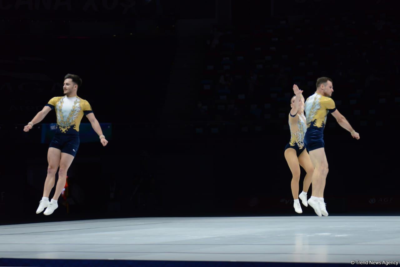 Final competition of 16th World Aerobic Gymnastics Championships kicks off in Baku (PHOTO)