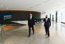President Ilham Aliyev inaugurated new building of Ministry of Economy (PHOTO)