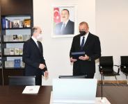 President Ilham Aliyev attended inauguration of new building of Surakhani District Court  (PHOTO)