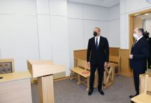 President Ilham Aliyev attended inauguration of new building of Surakhani District Court  (PHOTO)