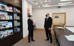 President Ilham Aliyev attended inauguration of new building of Surakhani District Court  (PHOTO)