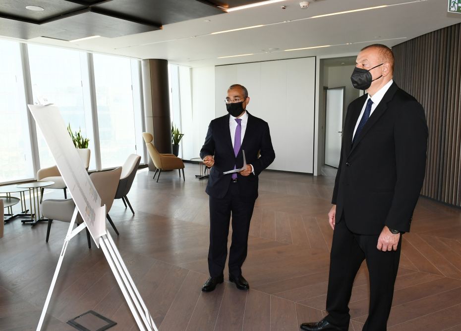President Ilham Aliyev inaugurated new building of Ministry of Economy (PHOTO)