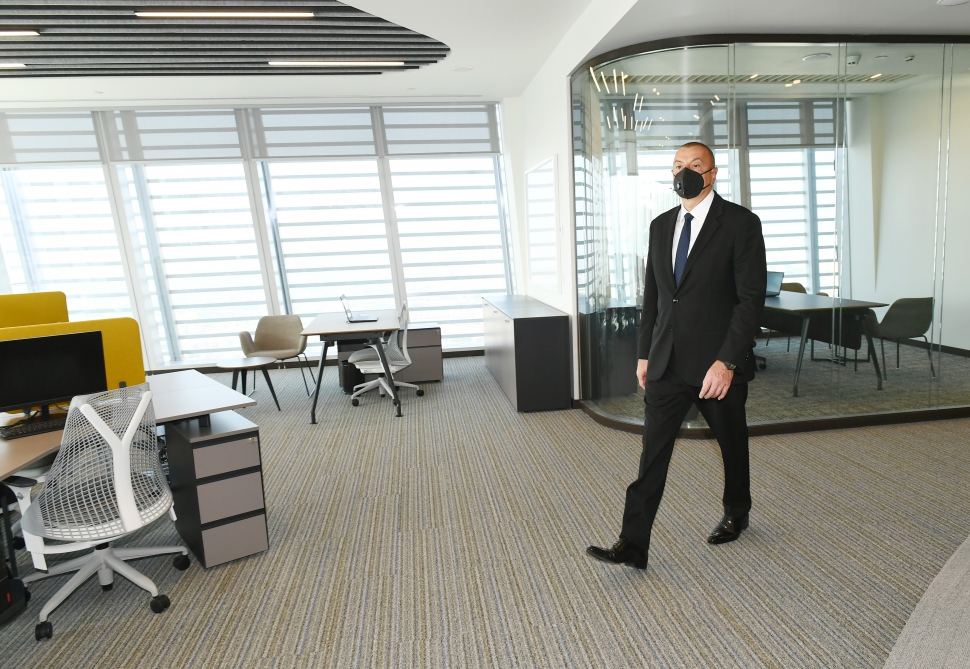 President Ilham Aliyev inaugurated new building of Ministry of Economy (PHOTO)