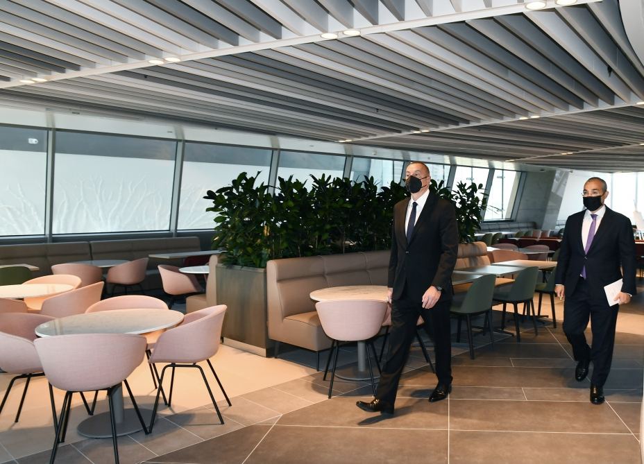 President Ilham Aliyev inaugurated new building of Ministry of Economy (PHOTO)