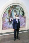 Бакинцы очарованы музеем под землей! На станции метро "Низами" открылась  экспозиция в честь Года Низами Гянджеви (ФОТО)